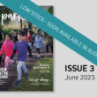 Image of the cover of issue 3 of parkrun paper magazine