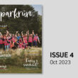 Image of the cover of issue 4 of the parkrun paper magazine
